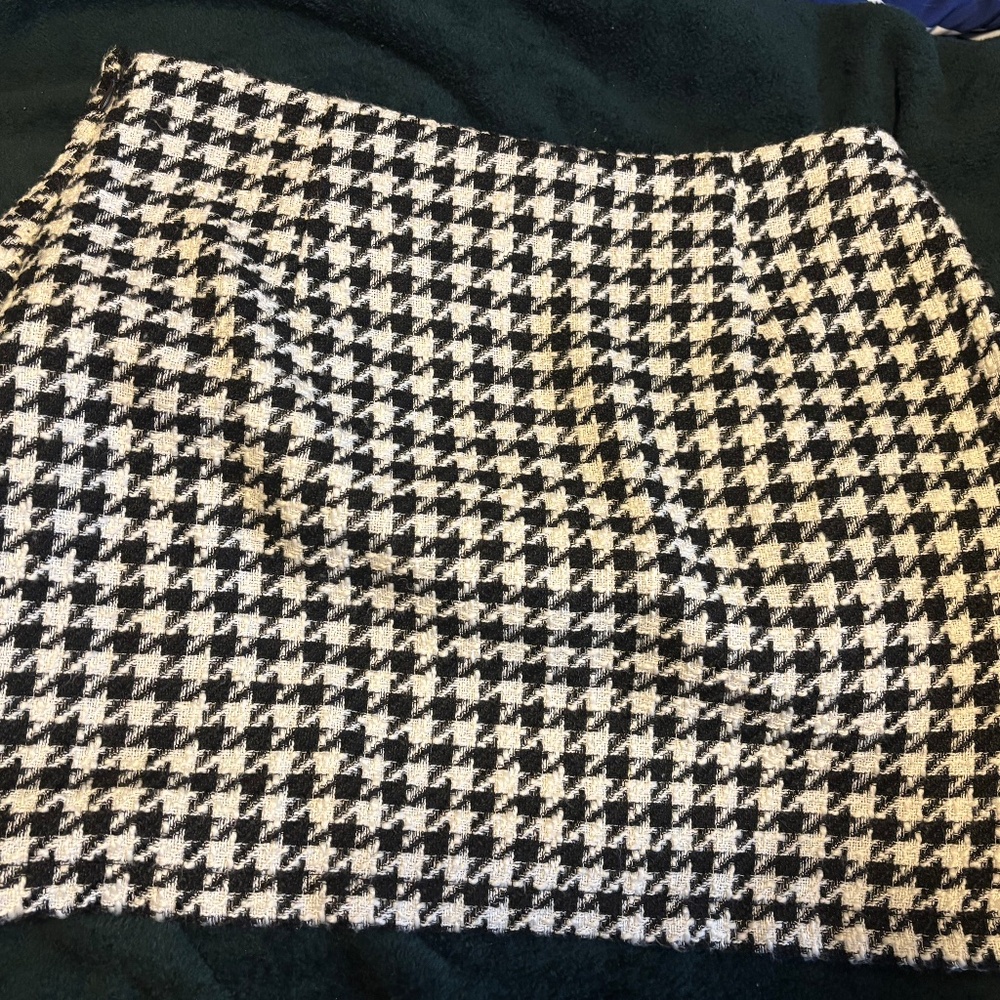 A New Day Mini A-Line Skirt Black/Cream